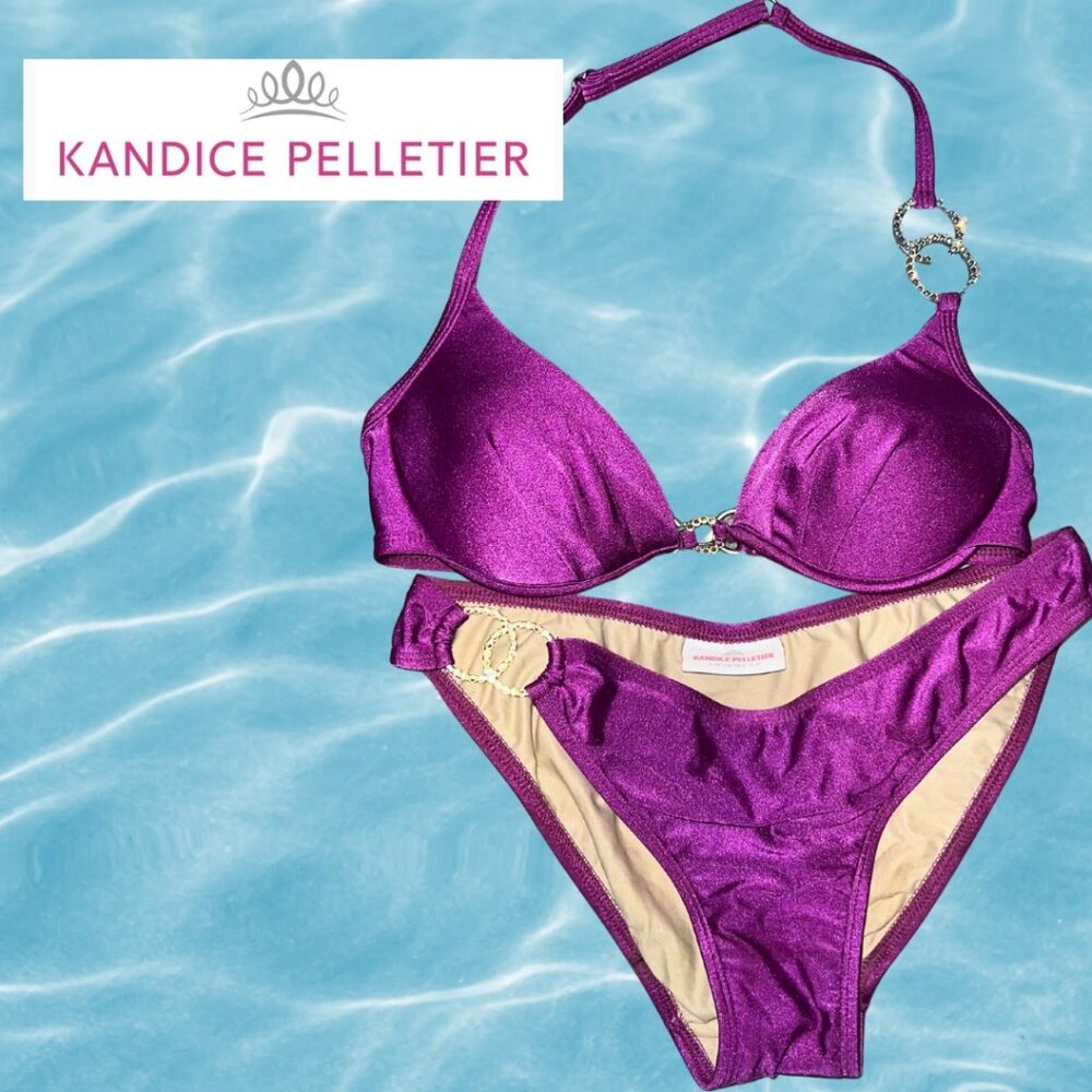 Customized Hand-Rhinestoned Pageant Swimsuit